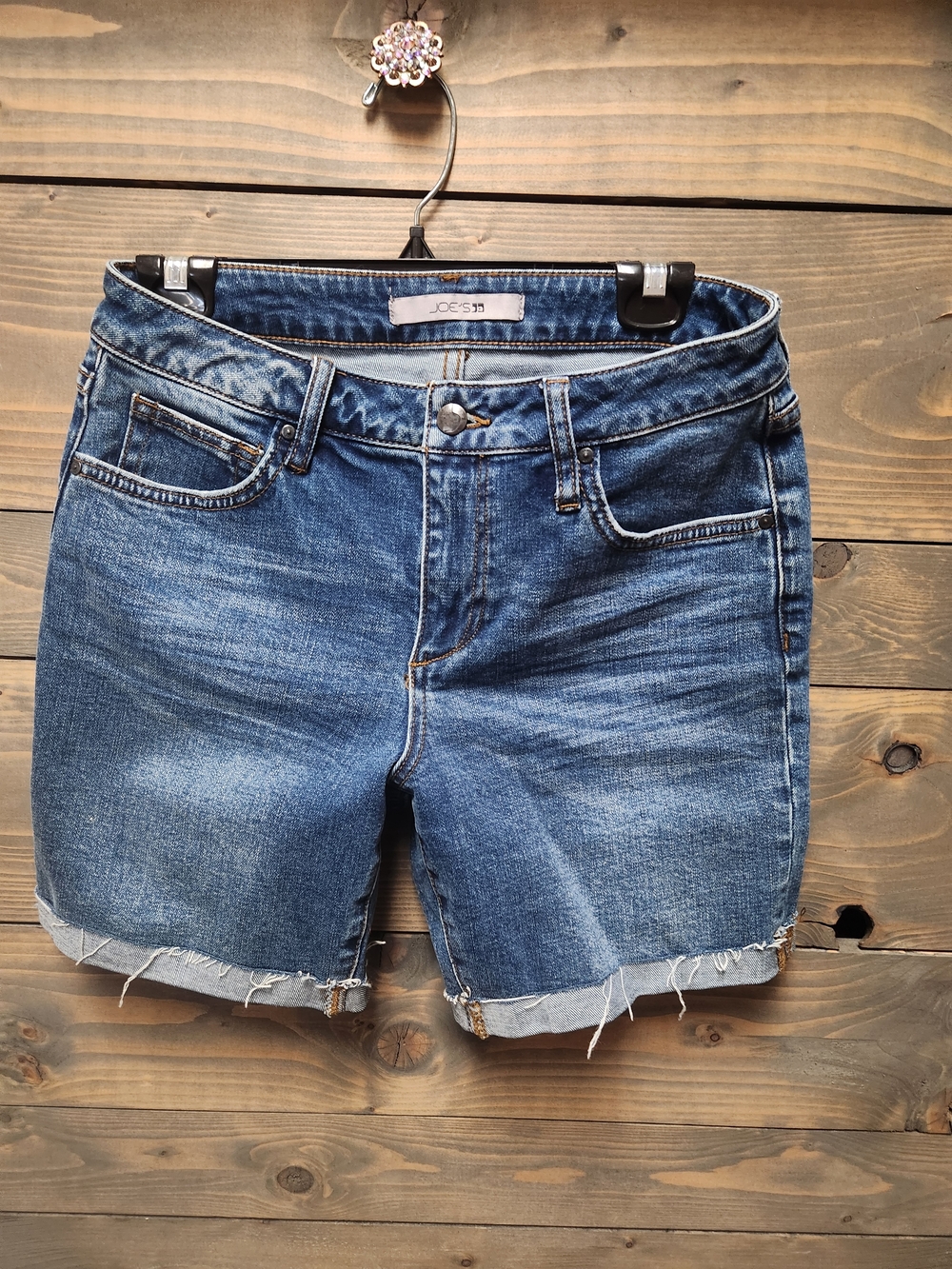 Joe's Jeans Blue Denim Cutoff Shorts